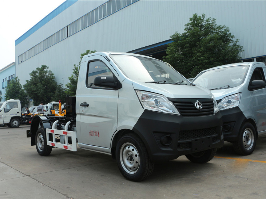 長(zhǎng)安3方車廂可卸式垃圾車