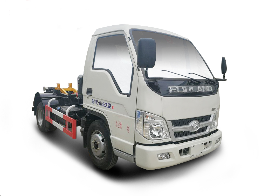 福田小卡(5方)車廂可卸式垃圾車