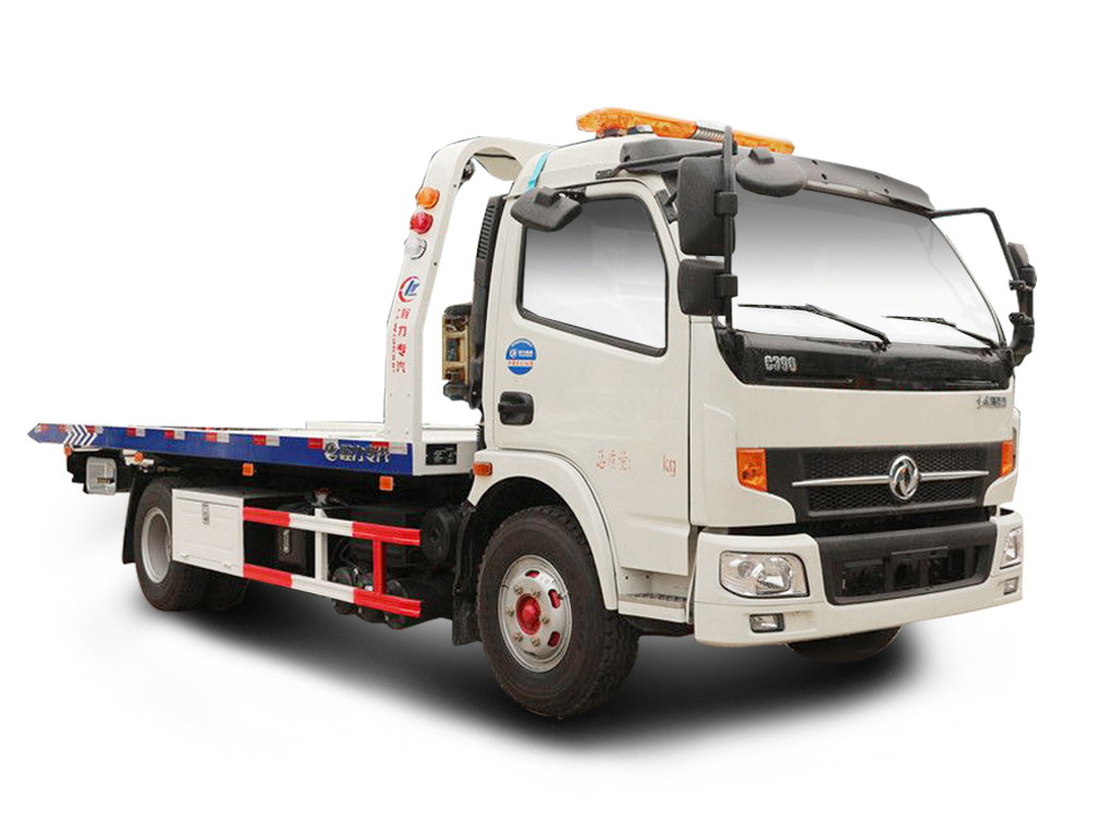 東風凱普特一拖二清障車