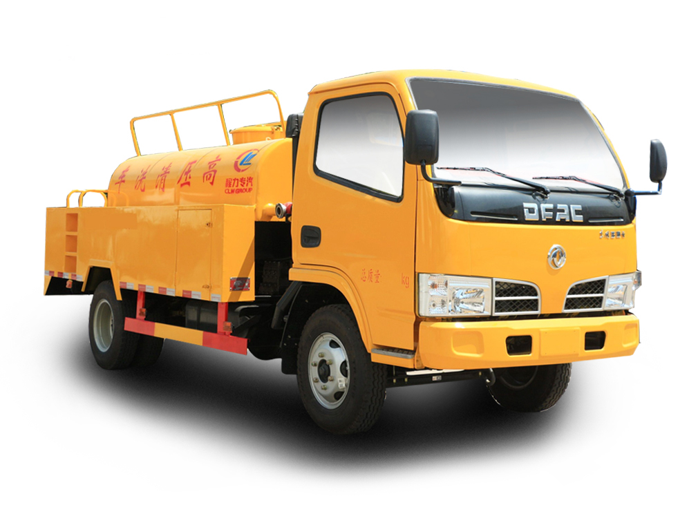 東風小多利卡CLW5040GQX5藍牌高壓清洗車