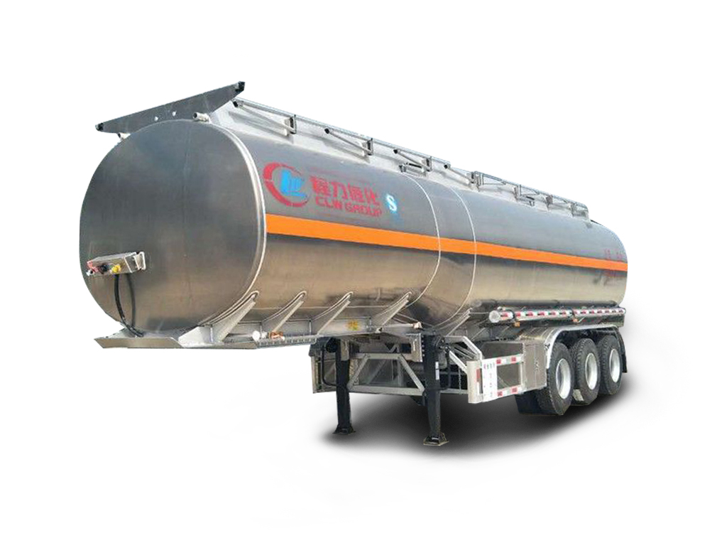 CLW9402GYYLV型42立方鋁合金運油半掛車